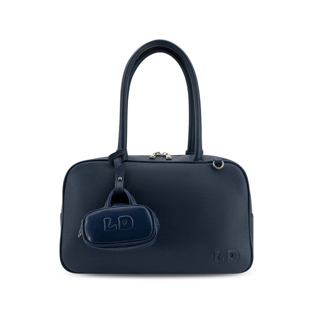 NEW LIKE DREAMS women's parker east-west boston bag in navy